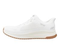 Skechers – Baskets femme BOBS Squad 4 Staple Look – Slip‑Ins™ Blanc 38
