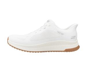 Skechers - Slip-ins : Bobs Squad 4 - Staple Look - Femme - Chaussures - Blanc - Taille: 38 EU