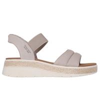 Skechers Slip-ins: BOBS Sun Ray Chaussures Moyen Width en Taupe, Pointure 37, Vegan, Lavable en machine