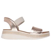 Skechers Slip-ins: BOBS Sun Ray - Step Aside Chaussures Moyen Width en Or Rose, Pointure 40, Vegan