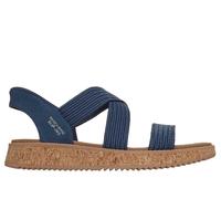 Skechers Slip-ins: BOBS Sun Vibe - Island Stroll Chaussures Moyen Width en Bleu Marine, Pointure 40, Vegan