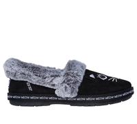 Skechers Slip-ins: BOBS Too Cozy - Meow PJ's Chaussures Moyen Width en Noir, Pointure 40, Vegan