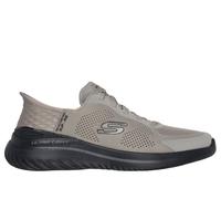 Skechers Slip-ins: Bounder 2.0 - Emerged Chaussures Moyen Width en Taupe/Noir, Pointure 45, Vegan