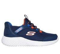 Skechers Slip-ins: Bounder - Brisk-Burst Chaussures Moyen Width en Bleu Marine/Bleu, Pointure 40, Lavable en machine