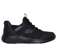 Skechers Slip-ins: Bounder - Brisk-Burst Shoes Moyen Width en Noir, Pointure 35, Lavable en machine