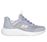 Skechers Slip-ins: Bounder - Simple Cute Chaussures Moyen Width en Gris, Pointure 39, Lavable en machine