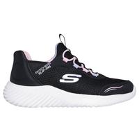 Skechers Slip-Ins : Bounder - Simple Cut 303585L-BLK, Baskets, pour filles, Noir