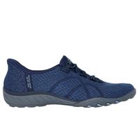 Skechers Slip-ins: Breathe-Easy - Knitty Waves Chaussures Moyen Width en Bleu Marine, Pointure 37.5, Vegan, Lavable en machine