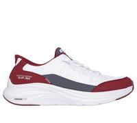 Skechers Slip-ins: Contour Foam - Cozy Fit Shoes Moyen Width en Blanc/Bourgogne, Pointure 47.5, Lavable en machine