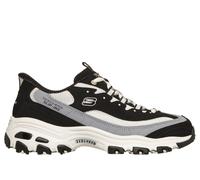 Skechers Slip-ins: D'Lites - Smooth Nostalgia Chaussures Moyen Width en Noir/Beige, Pointure 35