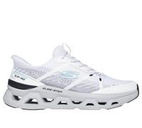 Skechers Slip-ins: Glide-Step Altus - Aphtur Chaussures Moyen Width en Blanc/Gris, Pointure 46, Vegan, Lavable en machine