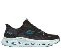 Skechers Slip-ins: Glide-Step Altus - Aphtur Chaussures Moyen Width en Noir/Aqua, Pointure 45, Vegan, Lavable en machine