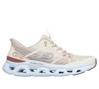 Skechers Slip-ins: Glide-Step Altus - Fast Lane Chaussures Moyen Width en Beige/Bleu Clair, Pointure 37.5, Vegan, Lavable en machine