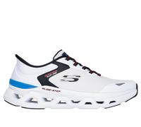 Skechers Slip-ins: Glide-Step Altus - Turn Out Chaussures Moyen Width en Blanc, Pointure 46, Vegan, Lavable en machine