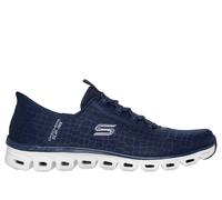 Skechers Slip-ins: Glide-Step - Prism Chaussures Moyen Width en Bleu Marine, Pointure 39.5, Vegan, Lavable en machine