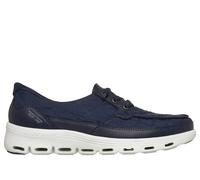 Skechers Slip-ins: Glide-Step Serene - Cozy Fit Newport Chaussures Moyen Width en Bleu Marine, Pointure 37, Vegan, Lavable en machine