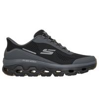 Skechers Slip-Ins: Glide-Step Sole - Glover Peak Chaussures Moyen Width en Noir/Gris Anthracite, Pointure 44