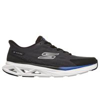 Skechers Slip-ins: Glide-Step Vortex Chaussures Moyen Width en Noir/Gris Anthracite, Pointure 45.5, Vegan, Lavable en machine