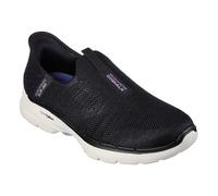 Skechers Slip-Ins Go Walk 6 Fabulous View 124569-BKLV, noir et violet, pointure-37