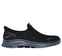 Skechers Slip-ins: GO WALK 7 - Easy On Evolution Chaussures Moyen Width en Noir/Gris Anthracite, Pointure 39.5, Vegan