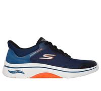 Skechers Slip-ins: GO WALK Arch Fit 2.0 - Cal Moyen Width en Bleu Marine/Orange, Pointure 44, Vegan
