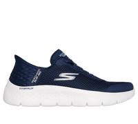 Skechers Slip-ins: GO WALK Flex - Grand Entry Chaussures Moyen Width en Bleu Marine/Blanc, Pointure 35, Vegan