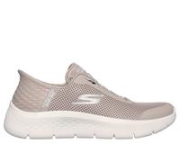 Skechers Go Walk Flex Hands Free Slip-ins - Grand Entry Baskets à enfiler sans les mains pour femme, taupe, 35 EU