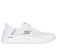 Skechers Slip-ins: GO WALK Flex - Hands Up Chaussures Moyen Width en Blanc, Pointure 43, Vegan, Lavable en machine
