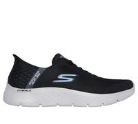 Skechers Slip-ins: GO WALK Flex - Hands Up Chaussures Moyen Width en Noir/Gris, Pointure 43.5, Vegan, Lavable en machine