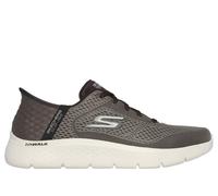 Skechers Slip-ins: GO WALK Flex - New World Shoes Moyen Width en Brun, Pointure 46, Vegan, Lavable en machine