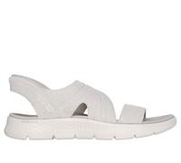 Skechers Slip-ins: GO WALK Flex Sandal - Enticing Chaussures Moyen Width en Beige, Pointure 38, Vegan, Lavable en machine