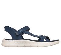 Skechers Slip-ins: GO WALK Flex Sandal - Illuminate Chaussures Moyen Width en Bleu Marine, Pointure 38, Vegan, Lavable en machine