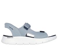 Skechers Slip-ins: GO WALK Flex SD - Easy Entry Chaussures Moyen Width en Gris/Bleu Marine, Pointure 47, Lavable en machine