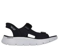 Skechers Slip-ins: GO WALK Flex SD - Easy Entry Chaussures Moyen Width en Noir/Gris, Pointure 45, Lavable en machine