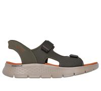 Skechers Slip-ins: GO WALK Flex SD - Easy Entry Chaussures Moyen Width en Olive, Pointure 44, Lavable en machine