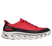 Skechers Slip-ins: GO WALK Glide-Step 2.0 - Cozy Fit Walker Chaussures Moyen Width en Rouge/Noir, Pointure 43, Lavable en machine