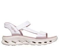 Skechers Sandales GO WALK Glide-Step 2.0 Jada Cozy Fit vegan lavable en machine Blanc/Rose 40