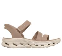 Skechers Slip-ins: GO WALK Glide-Step 2.0 Sandal - Ella Chaussures Moyen Width en Taupe, Pointure 37, Vegan, Lavable en machine