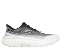 Skechers Slip-ins: GO WALK Max Cushioning - Zoltar Chaussures Moyen Width en Blanc/Noir, Pointure 45, Vegan, Lavable en machine , Hyper Burst