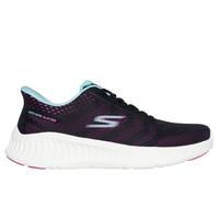 Skechers Slip-ins: GO WALK Now - Khloe Chaussures Moyen Width en Noir/Violet, Pointure 37, Vegan, Lavable en machine