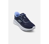 Skechers Baskets GO Walk Now pour Femme, Bleu Marine, 38 EU