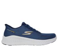 Skechers Chaussures à Enfiler Mains Libres Go Walk Now-Payton pour Homme, Bleu Marine, 44.5 EU