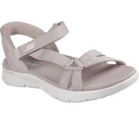 Skechers Slip-Ins Heather Qtr Strap Sandal Sports Sandals Womens Taupe 7 (40) Female
