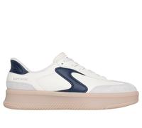 Skechers Slip-ins: Hotshot HI - Lifted Luxe Chaussures Moyen Width en Blanc Cassé/Bleu Marine, Pointure 40