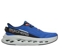Skechers Slip-ins: Max Cushioning Glide-Step - Advert Chaussures Moyen Width en Bleu/Orange, Pointure 44, Vegan, Lavable en machine