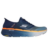Skechers Slip-ins: Max Cushioning Premier 2.0 Moyen Width en Bleu Marine/Orange, Pointure 40, Vegan, Lavable en machine