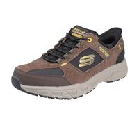 Skechers Oak Canyon Slip On Runners Mens Marron 11 (46) Male