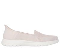 Skechers Slip-ins: On-the-GO Flex - Camellia Chaussures Moyen Width en Beige, Pointure 35, Vegan, Lavable en machine