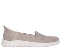 Skechers Slip-ins: On-the-GO Flex - Camellia Shoes Moyen Width en Taupe, Pointure 39, Vegan, Lavable en machine