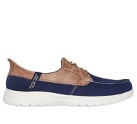 Skechers Slip-ins: On-The-GO Flex - Palmilla Chaussures Moyen Width en Bleu Marine, Pointure 36.5, Vegan